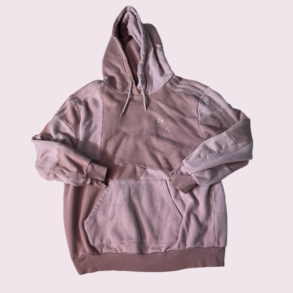 Deconstructed Purple Adidas Hoodie Danielle Cathari
